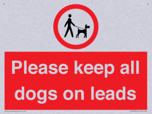 Please keep all dogs on leads